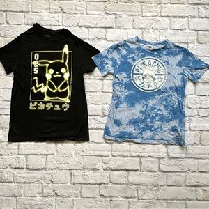 Pokémon Shirts Size Fits 12/14